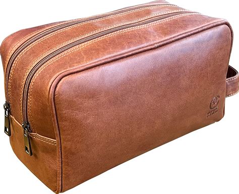 men's leather toiletry bag australia.